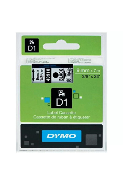 Generic Brand Dymo s0720670 d1 replacement ribbon, 9 mm x 7 mt, transparent- ...