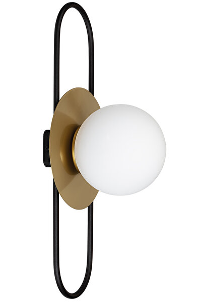 manogrup Lopen Sconce - Nordic Style Modern Metal Wall Lighting for Living Ro...