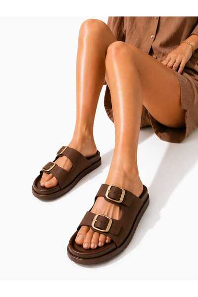 Slipcat Γυναικείες casual παντόφλες με διπλή πόρπη, ελαφριές, ορθοπεδικές, κο...