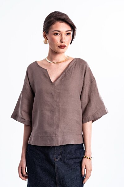 Maelle Studio Sienna Linen Blouse