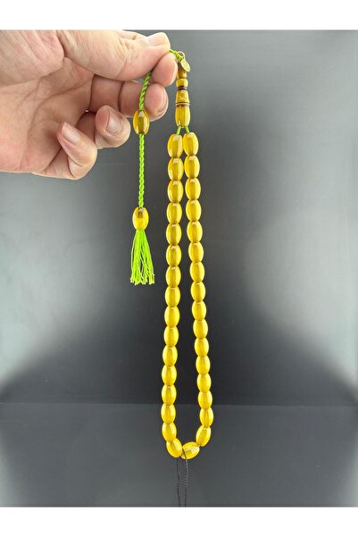 Jewel Custom-Made Faturan Sıkma Amber Prayer Beads (9-12 mm) Signed by Master...