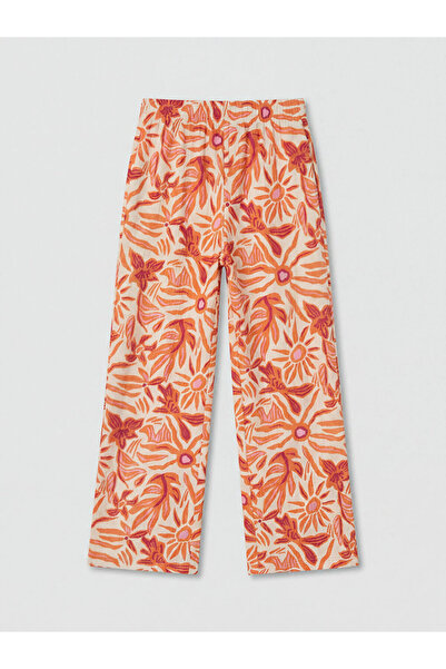 LC Waikiki Pantaloni largi cu model pentru fete