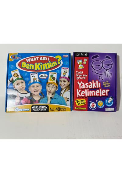 EA Oyuncak Ben Kimim vee Yasaklı Kelimeler Tabu 2 li set