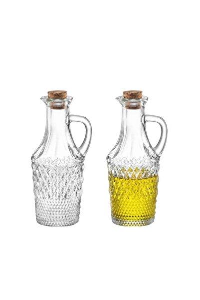 Madame Coco Olivie Yağlık-sirkelik Mini Boy 2-li Set-165ml -Şeffaf Cam
