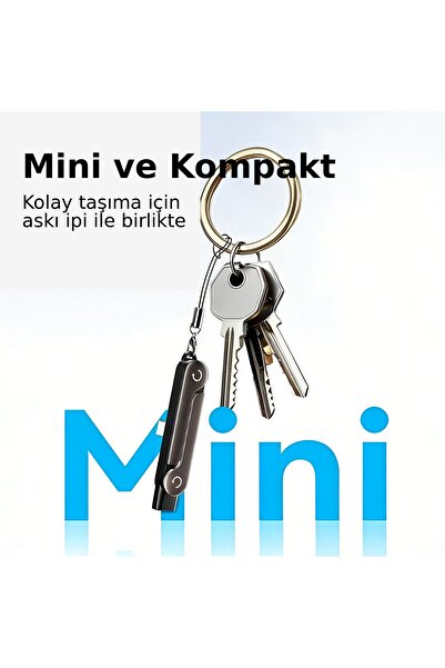 Type-Lean Katlanabilir Standlı Type-C to Type-C Adaptör | Taşınabilir Mini Do...