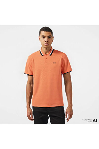 BOSS Paddy Heritage Erkek Kırmızı Polo