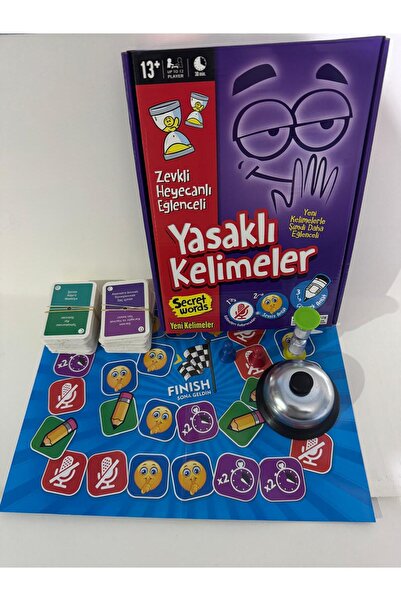 EA Oyuncak Yasak Kelimeler Tabu Eğlenceli ve Zeka Geliştirici Kutu Oyunu