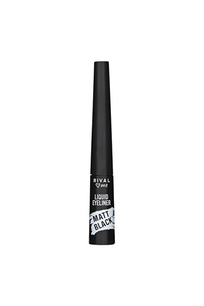 Rival Loves Me Eyeliner Liquid No:01 Matte Black 4 ml