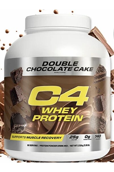 Cellucor مسحوق بروتين مصل اللبن C4 بنكهة الشوكولاتة المزدوجة - 66 حصة