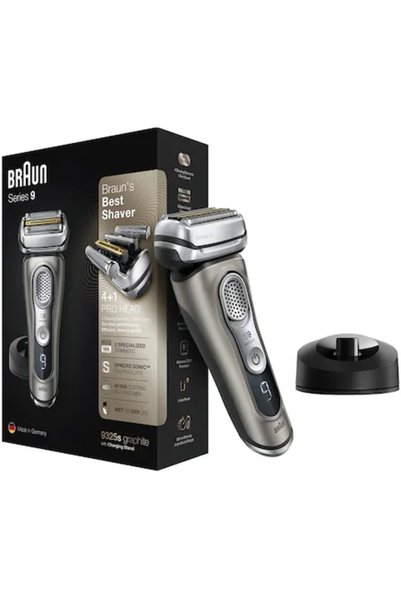 Braun 9325s Ξυριστική μηχανή, Ασύρματη, Αυτονομία λειτουργίας 60 λεπτά, Μπατα...