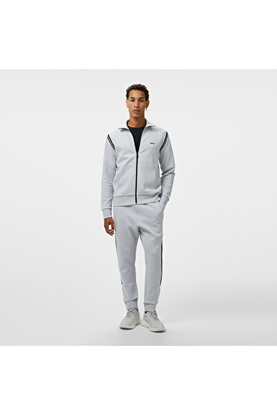 BOSS Tracksuit Set Erkek Gri Sweatshirt