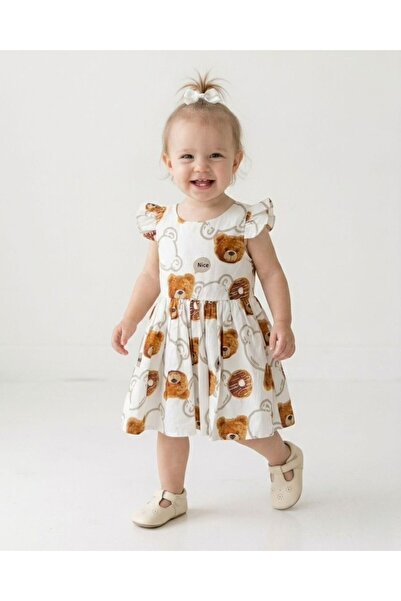 DAY BY DAY Soft Baby Girl Dress Newborn