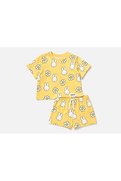 Lolliboomkids Κοριτσίστικο Σετ Καλοκαιρινό Κουνελάκι Sunny Mood - Σχέδιο Μαργ...