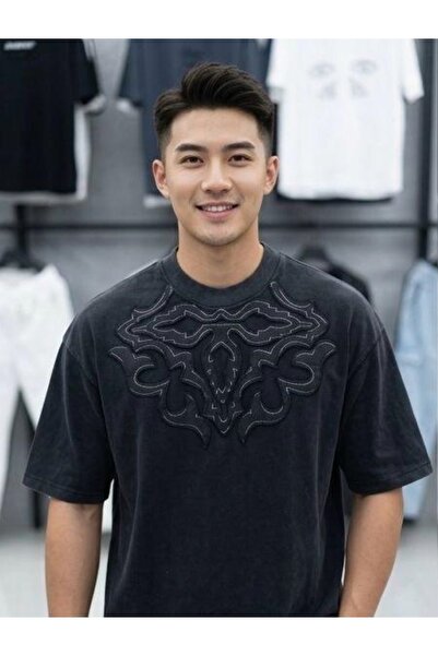 Generic Casual Oversized Washed T-Shirts 100% Cotton