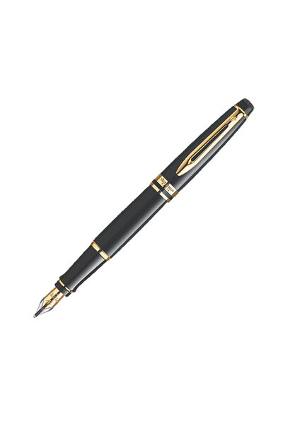 Waterman Expert 3 Lake Siyah Dolma Kalem Siyah, M Uç, Mavi Mürekkep / S0951660