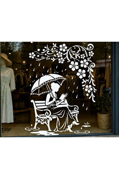 STENCİLTASARIM Stencil Tasarım SL098 - Dekoratif Duvar, Eşya, Fayans,kumaş Boyama Şablonları, Desen Aktarma Kalıbı