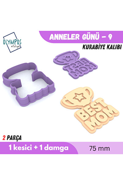 Olympos Atölye Mother's Day - 9 |   75mm |   Cookies - Sugar Dough - Play Dou...