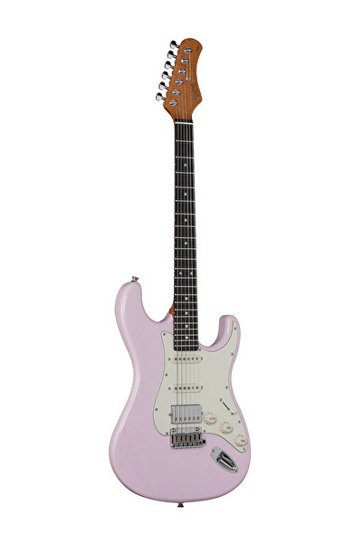 Tagima Guitars Tagima T-640 Pembe Elektro Gitar Hss Manyetik Strat Kilitli Burgu