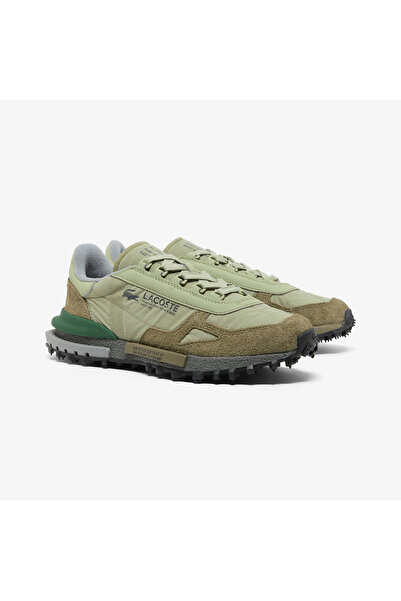 Lacoste حذاء رياضي كاكي للرجال من Elite Active