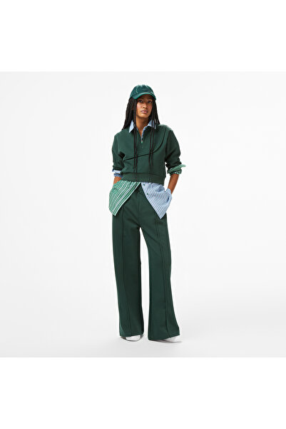 Lacoste x House of SuperStep Relaxed Fit Kadın Yeşil Eşofman Altı