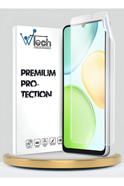 Wtech فيلم هيدروجيل فاخر رقيق ومرن وشفاف لهاتف Honor X6d 5G 2026