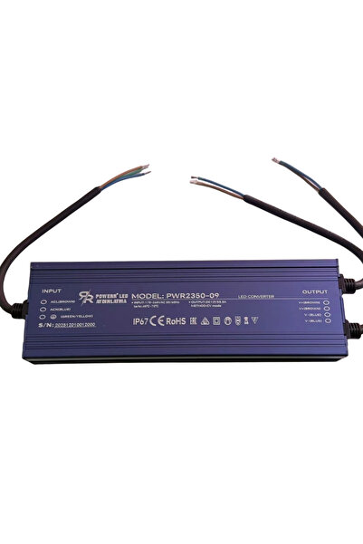 POWERR LED AYDINLATMA 12 Volt 33.3 Amper 400 Watt Dış Mekan Metal Kasa Trafo ...