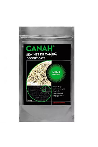 Canah Semințe de cânepă decorticate, 500 g
