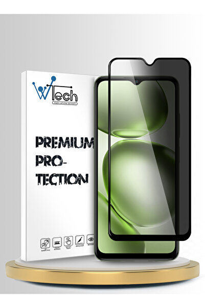 Wtech واقي شاشة زجاجي مقوى كامل التغطية لسلسلة itel A100C 4G 2025 Premium E2E...