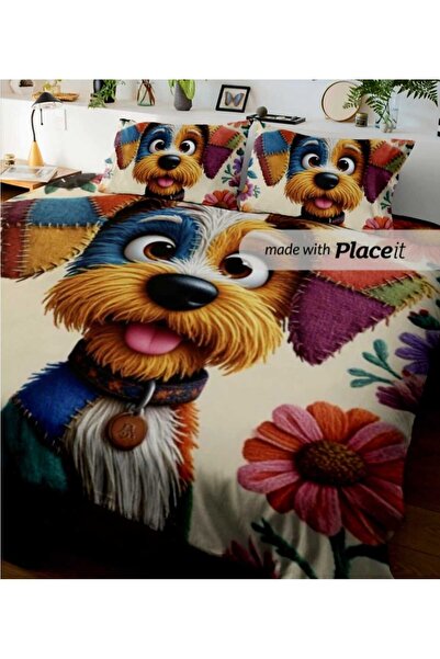 Elmas Dizayn 3D Kids Youth Boys Girls Bedding Set 160*240 cm Organic Cotton&S...