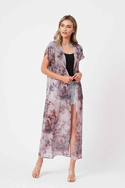 PAULETTA Pareo lung floral boho, exotic, plajă și vacanță – Exotic Flowers