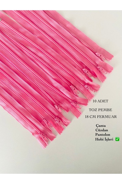 seyranat 10 komada prašnjavo roze boje, visokokvalitetni zatvarač od 18 cm za...