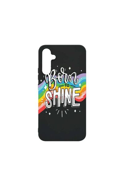 bestcase Θήκη, Συμβατή με Samsung Galaxy A34, Born To Shine, Λεπτή 0.8 χιλιοσ...