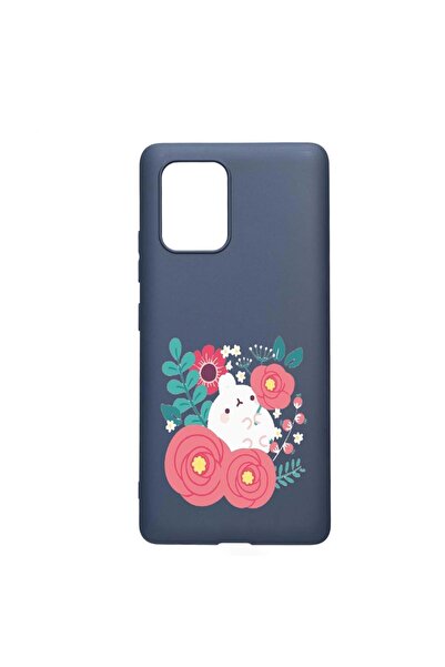 bestcase Silicone Case Compatible with Samsung Galaxy M13 4G, Rabbit in flowe...