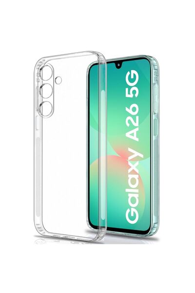 bestcase Husă transparentă din silicon de 2MM pentru Samsung Galaxy A26 5G, a...