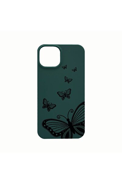 bestcase Husa Silicon, Compatibila Cu Apple iPhone 14 Plus, Butterfly, Rezist...