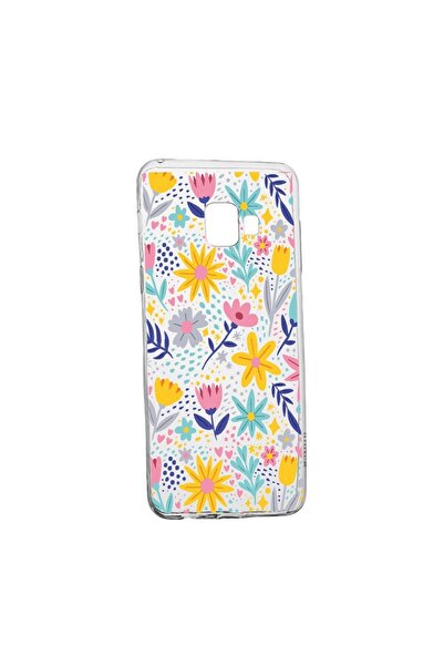 bestcase Θήκη σιλικόνης συμβατή με Samsung Galaxy J4 Plus 2018, Μικρά λουλούδ...
