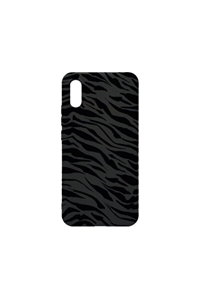 bestcase Husa SLIM SIlicon 0.8MM, Compatibila Cu Apple iPhone X, Tiger Patter...