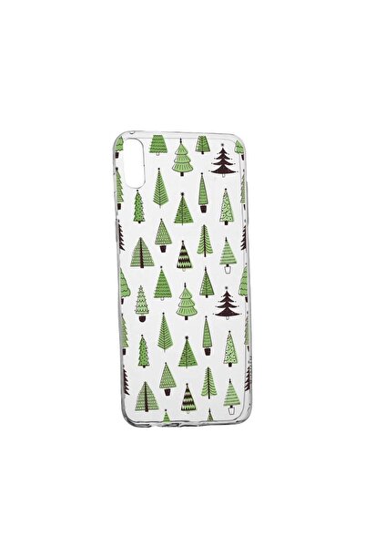 bestcase Husa Silicon Compatibila Cu Apple iPhone XS Max, Christmas Tree Shap...