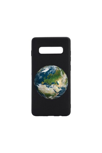 bestcase Λεπτή Θήκη Σιλικόνης 0.8MM, Συμβατή με Samsung Galaxy S10, Earth, Αν...