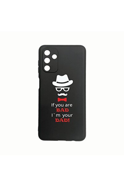bestcase Θήκη Σιλικόνης, Συμβατή με Samsung Galaxy A04s, Bad Dad, Ανθεκτική σ...