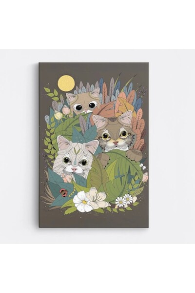 OEM WOWCanvas premium canvas painting, Cat in a dream