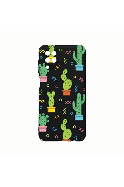 bestcase Θήκη Σιλικόνης, Συμβατή με Samsung Galaxy A12, Κάκτος, Ανθεκτική στη...