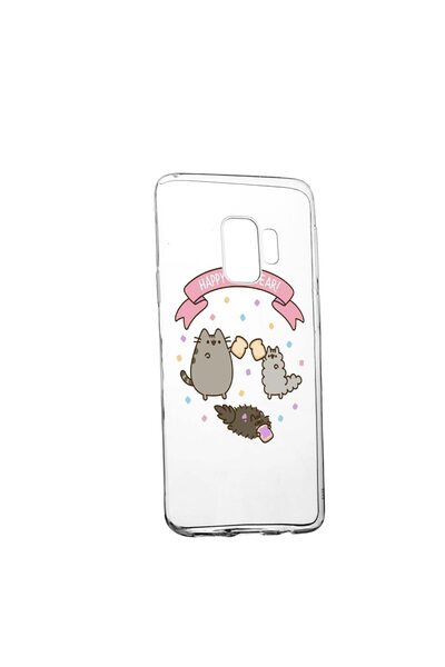bestcase Husa de protectie Happy New Year pentru Samsung Galaxy J4 2018, rezi...