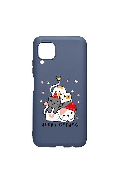 bestcase Θήκη σιλικόνης συμβατή με Samsung Galaxy M53, Merry Catmas, Ανθεκτικ...