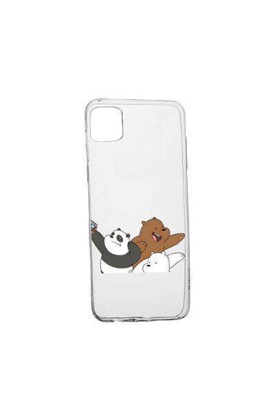 bestcase Θήκη Σιλικόνης Αρκουδάκι για Selfie, Συμβατή με Samsung Galaxy A22 4...