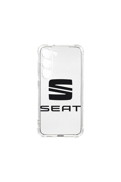 bestcase Husa Anti Shock 1.5MM, compatibilă cu Samsung Galaxy S23 Plus, Logo ...