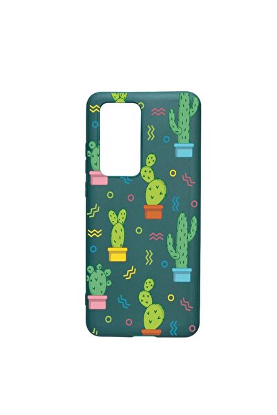 bestcase Θήκη σιλικόνης συμβατή με Samsung Galaxy M02s, Κάκτος, ανθεκτική στη...