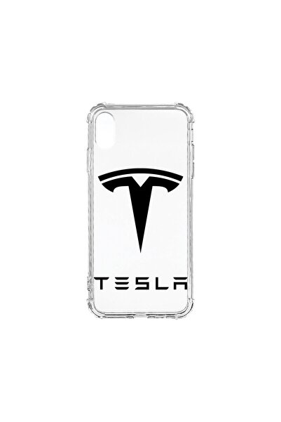 bestcase Husa Αντικραδασμική 1.5MM, συμβατή με Apple iPhone XR, Λογότυπο Tesl...