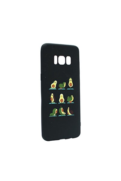 bestcase Θήκη σιλικόνης συμβατή με Samsung Galaxy S8, Αβοκάντο Γιόγκα, ανθεκτ...