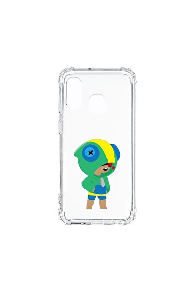 bestcase Αντικραδασμική Θήκη, Συμβατή με Samsung Galaxy A40, Brawl Stars Leon...
